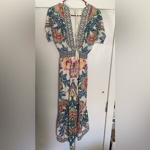 Flying Tomato Multicolor Patterned Dress